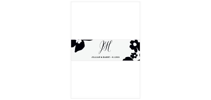 MaeMae's Jett Wedding Belly Bands