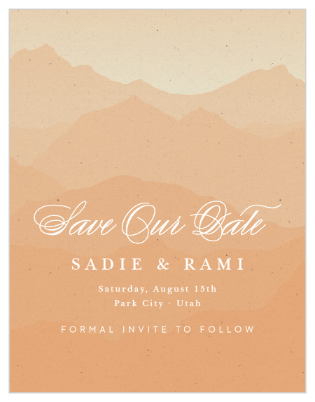 Mark a spot on your friends and family's calendars with our Save the Date Magnets.