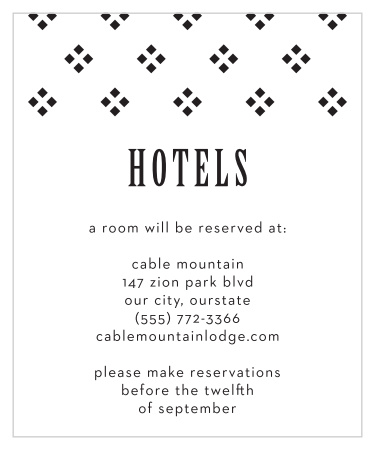 MaeMae's Billingsworth Accommodation Cards
