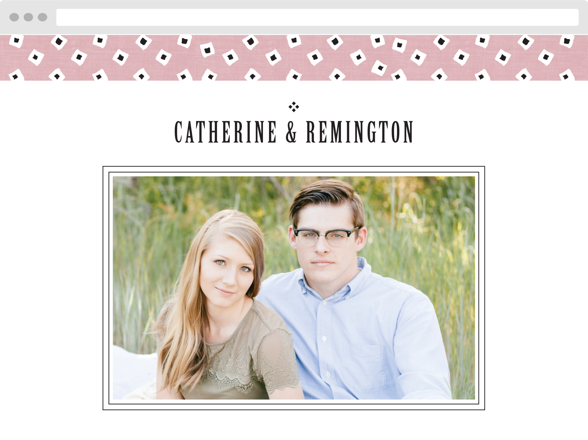 MaeMae's Billingsworth Wedding Website