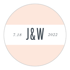 Our guest designer MaeMae has designed the simple yet elegant Willie Wedding Sticker!  