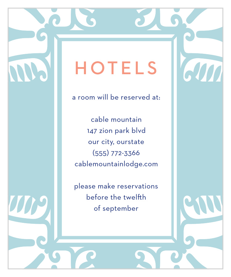 MaeMae's Roxy Accommodation Cards