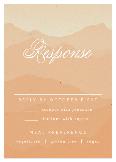 Majestic Mountains Response Cards