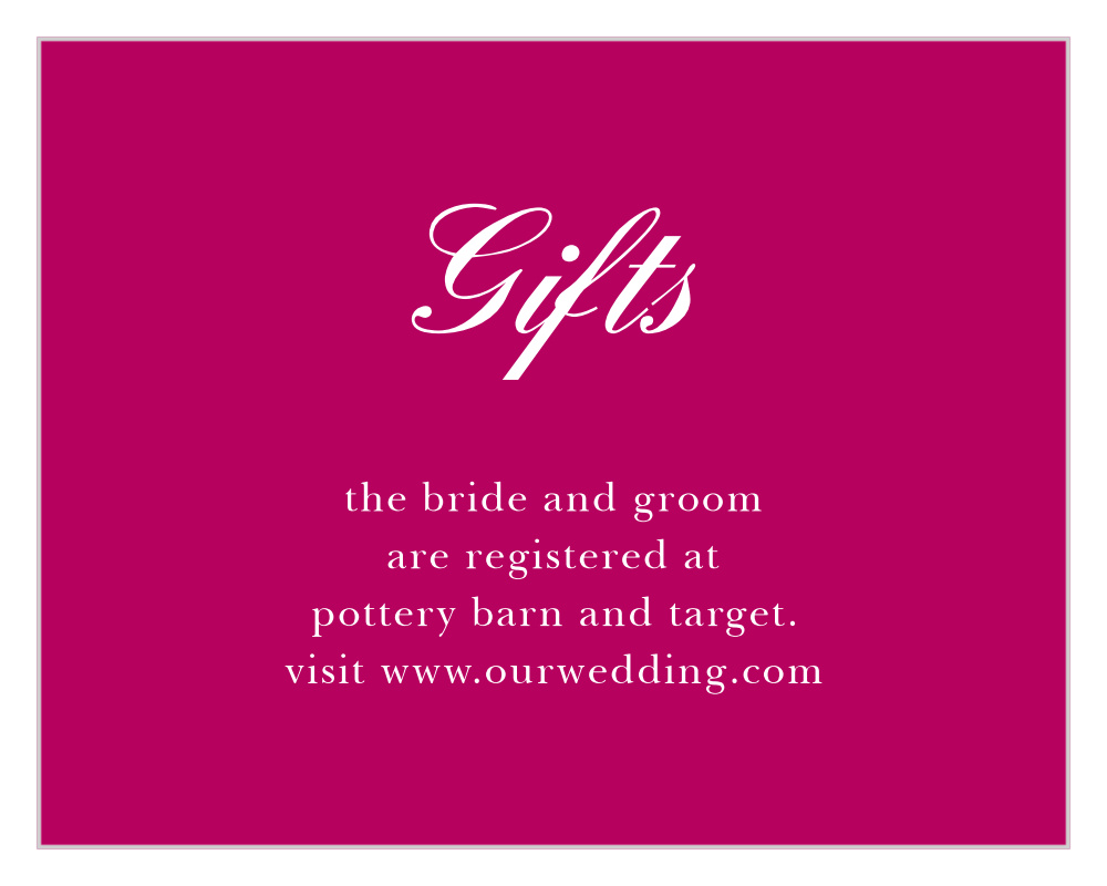 MaeMae's Mamie Registry Cards