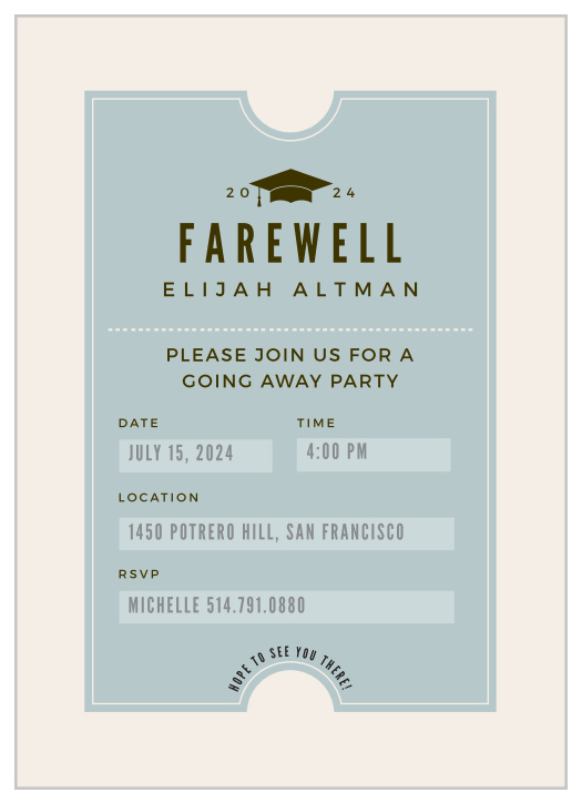 Farewells are never easy, but they can be a cause to celebrate! 