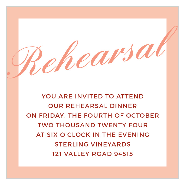 MaeMae's Beau Rehearsal Cards
