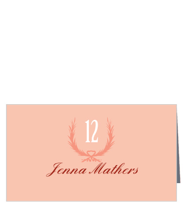 Guide your guests to their seats with the simple elegance of our MaeMae's Beau Place Cards.