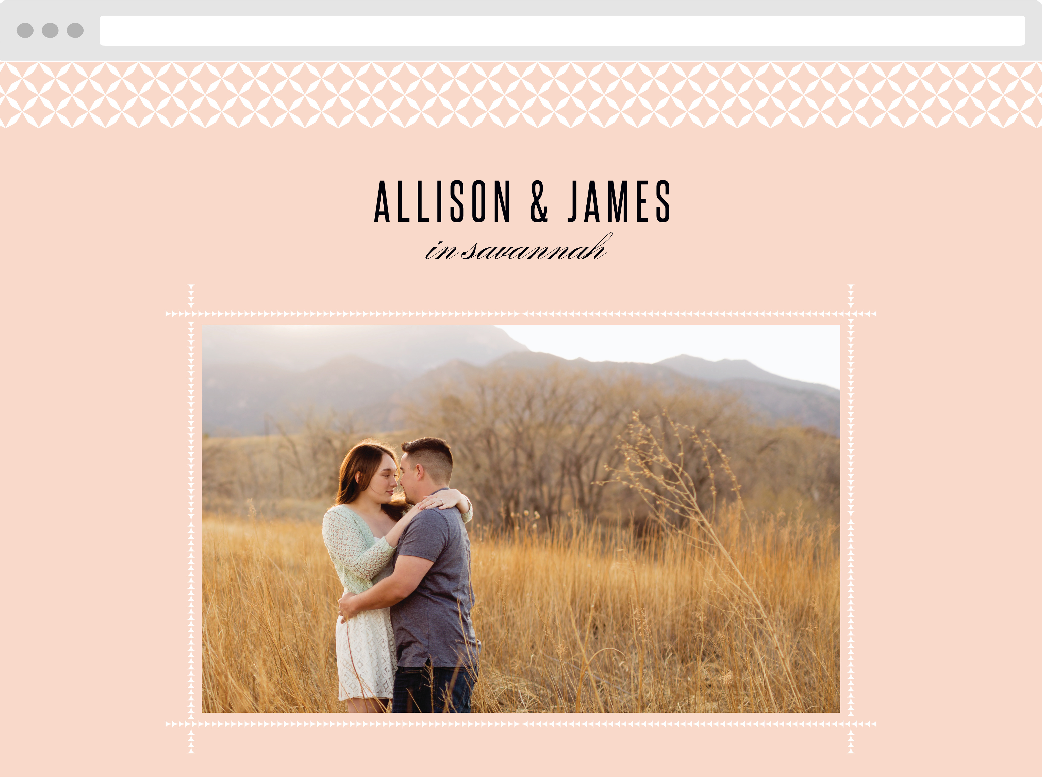 MaeMae's Ralph Wedding Website