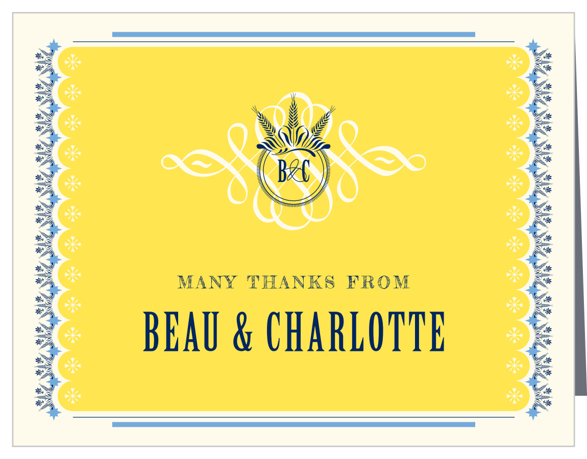 MaeMae's Montgomery Wedding Thank You Cards