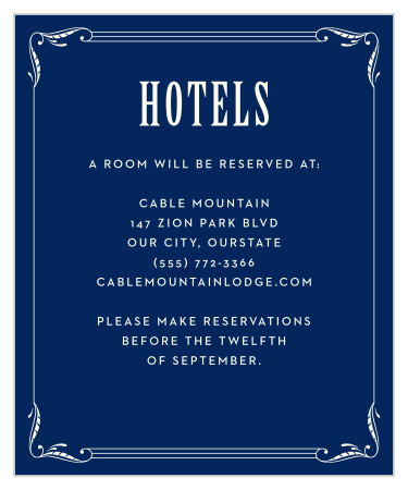 MaeMae's Montgomery Accommodation Cards