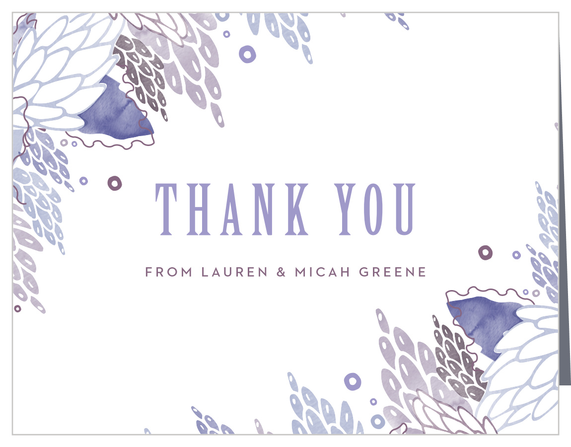 MaeMae's Mundy Wedding Thank You Cards