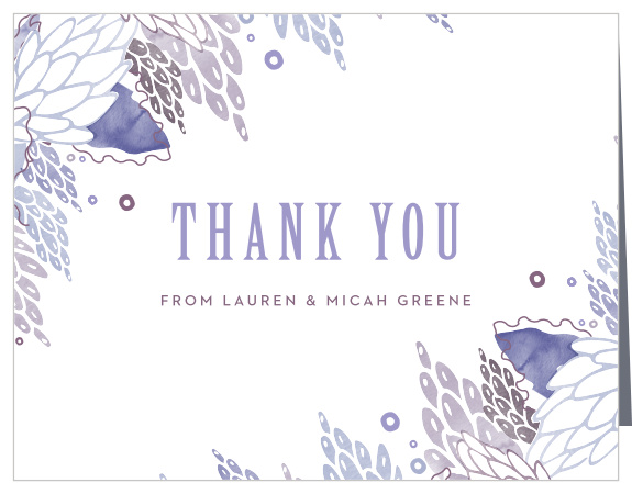 MaeMae's Mundy Wedding Thank You Cards