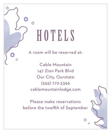 MaeMae's Mundy Accommodation Cards