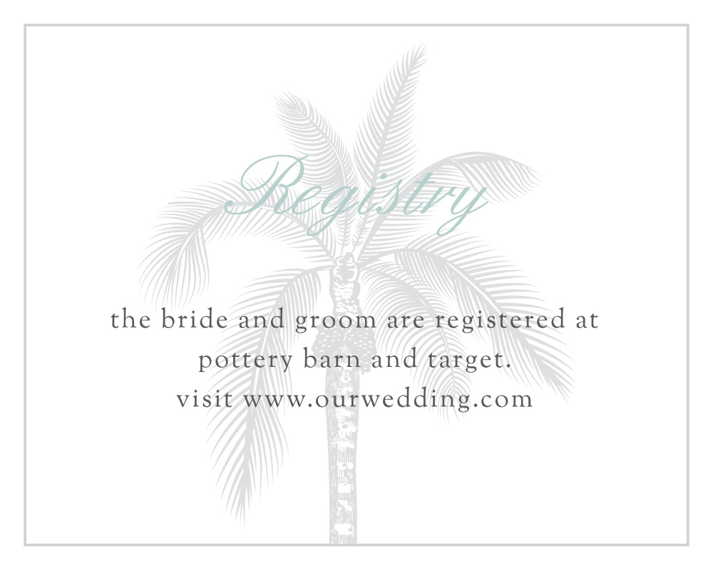 MaeMae's Margot Registry Cards