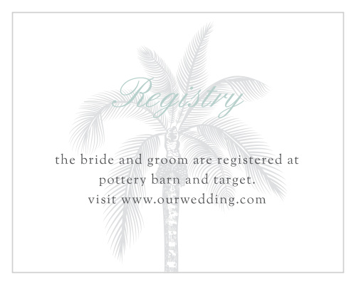 MaeMae's Margot Registry Cards