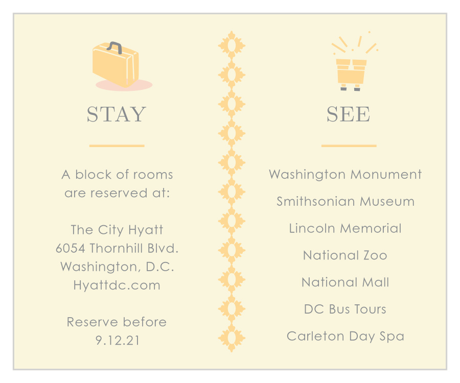 MaeMae's Charles Accommodation Cards
