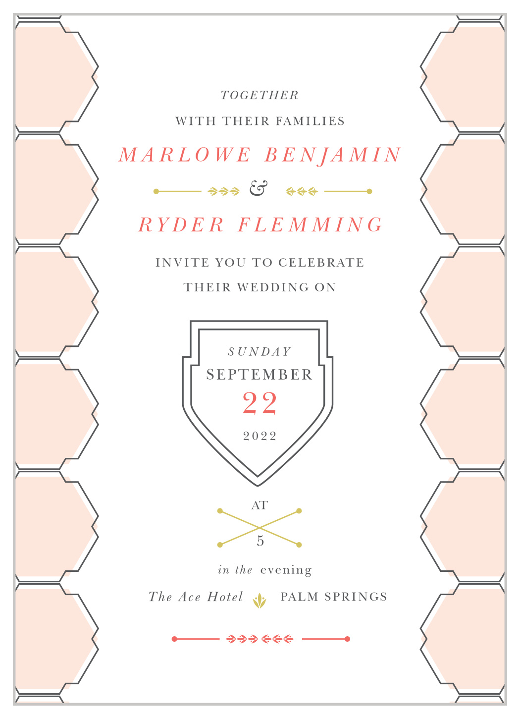 MaeMae's Marlowe Wedding Invitations