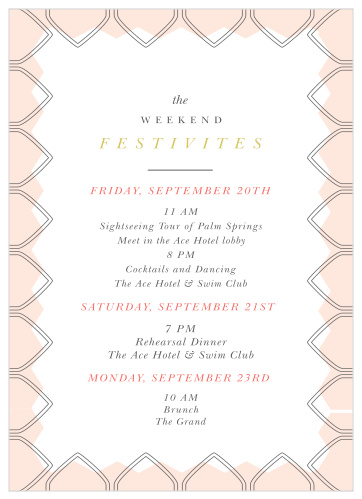MaeMae's Marlowe Wedding Programs