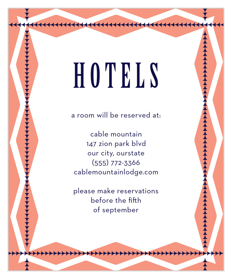 MaeMae's Drake Accommodation Cards