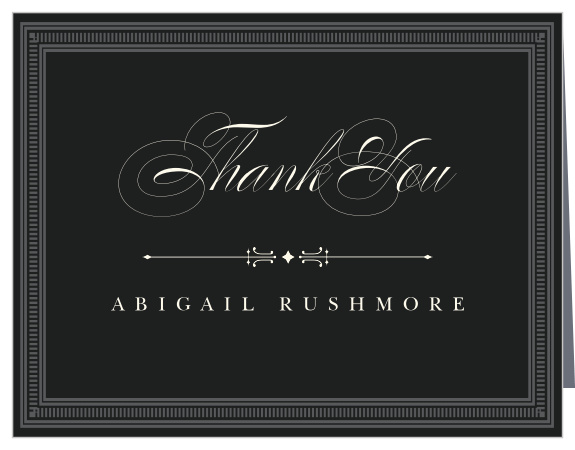 Diploma Brunch Graduation Thank You Cards