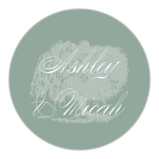 Help your loved ones stick to the date of your wedding with our MaeMae's Willow Wedding Sticker.