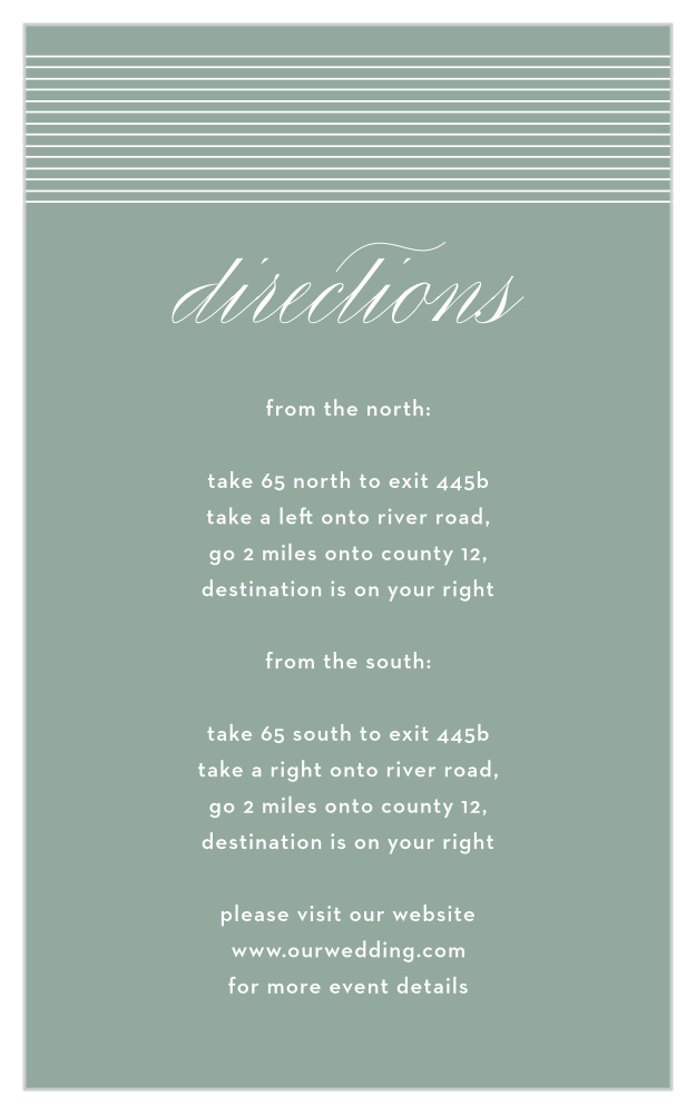 MaeMae's Willow Direction Cards