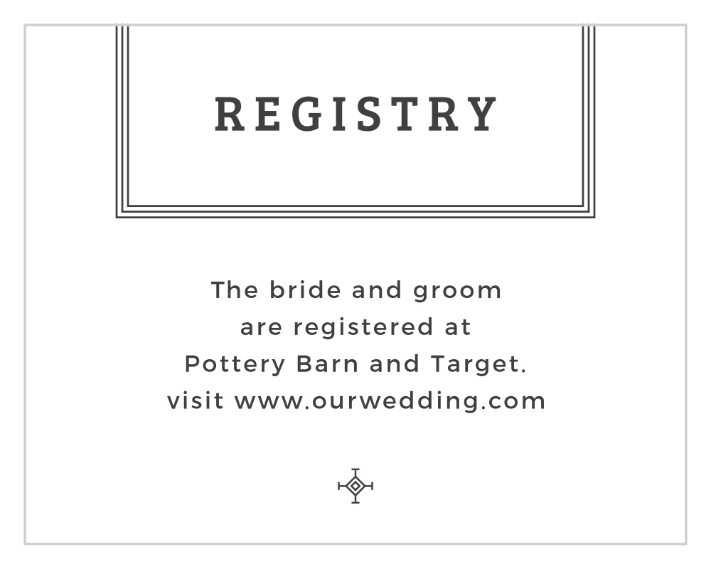 MaeMae's Bruno Registry Cards