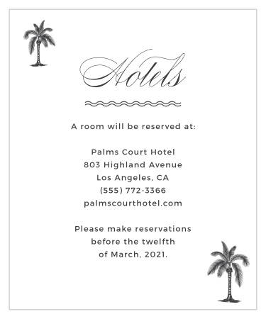 MaeMae's Bruno Accommodation Cards