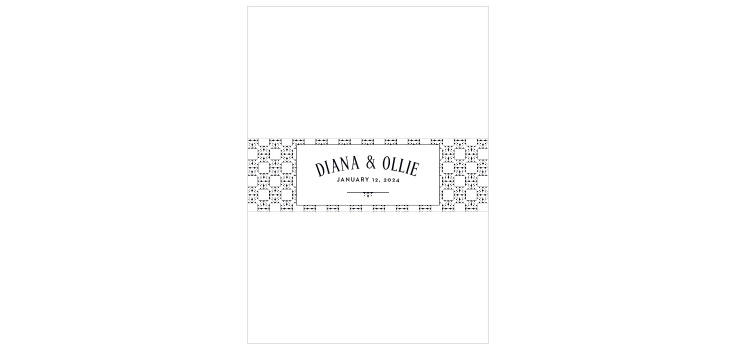 MaeMae's Ollie Wedding Belly Bands