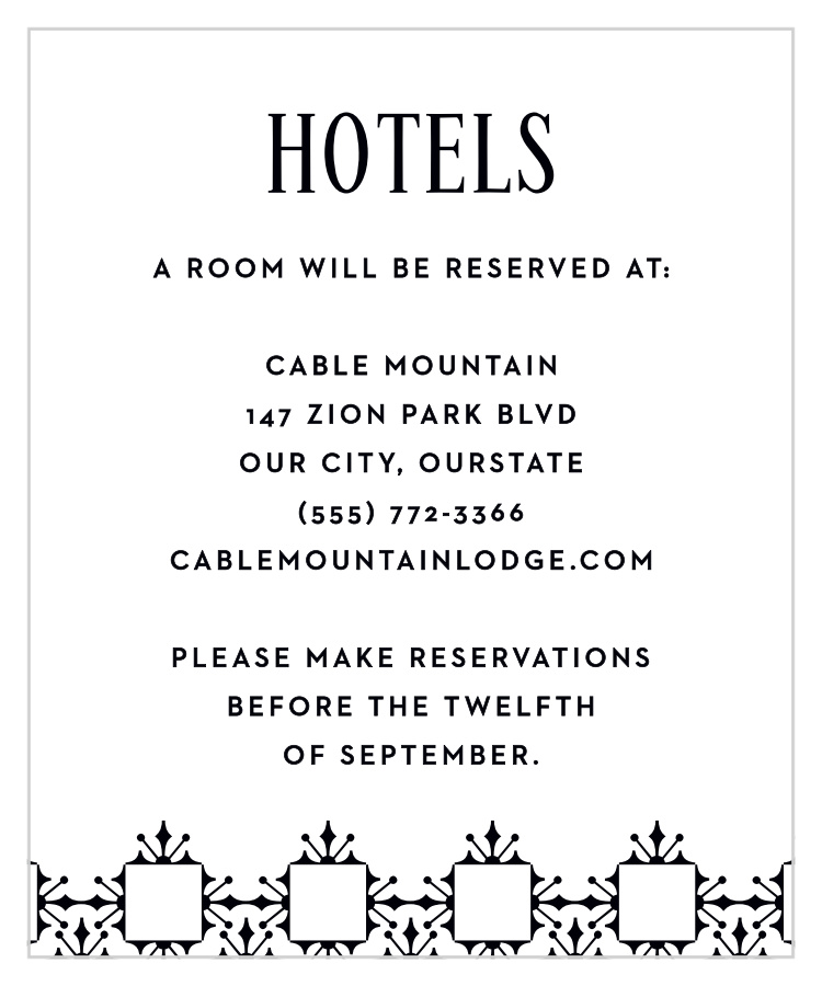 MaeMae's Ollie Accommodation Cards