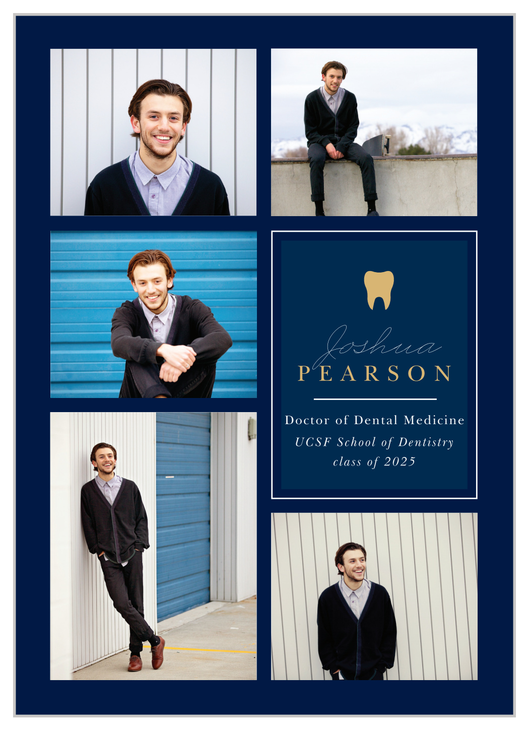 Dental Grad Graduation Announcements