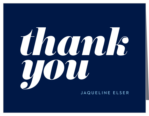 Dental School Graduation Thank You Cards