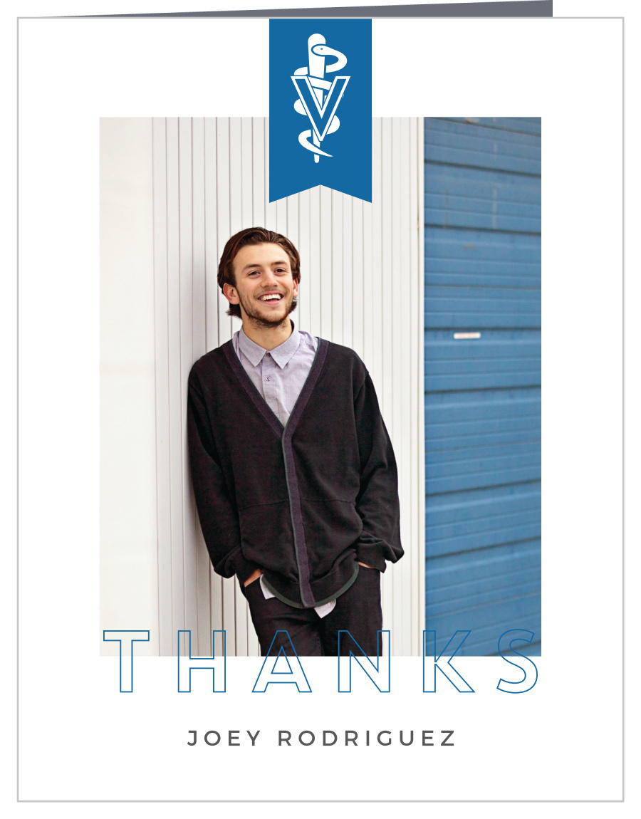 Veterinary School Graduation Thank You Cards