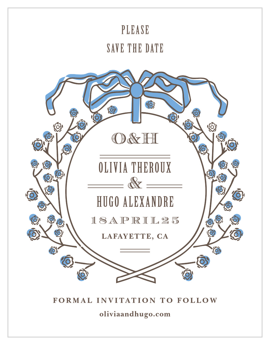 MaeMae's Hugo Save the Date Magnets