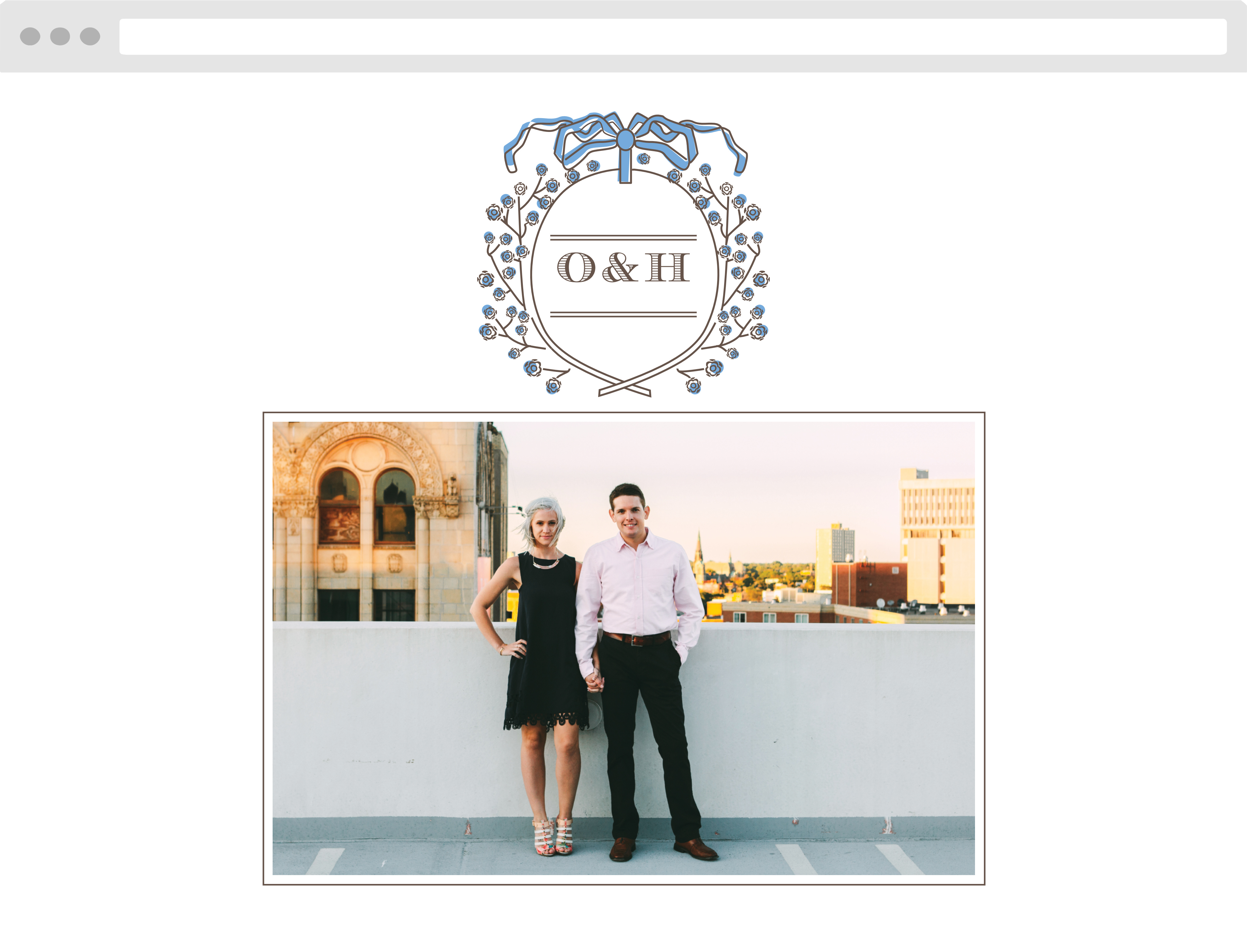 MaeMae's Hugo Wedding Website