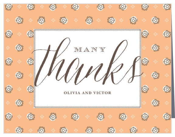 MaeMae's Hugo Wedding Thank You Cards
