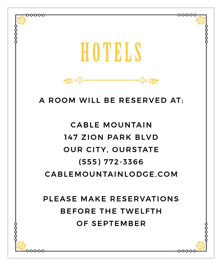 MaeMae's Quimby Accommodation Cards