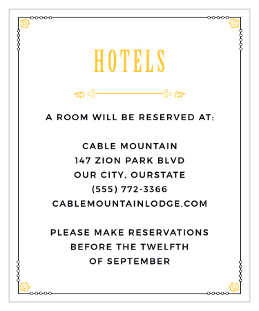 MaeMae's Quimby Accommodation Cards