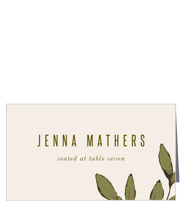 Whimsical Wonderland Wedding Place Cards