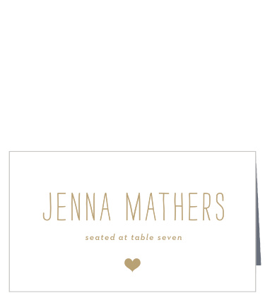 Our Big Type Place Cards are a perfectly delightful way to treat your guests to a memorable and personalized experience.
