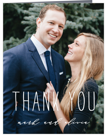 Our Big Type Save the Date Cards are a perfectly delightful way to announce the special day. 