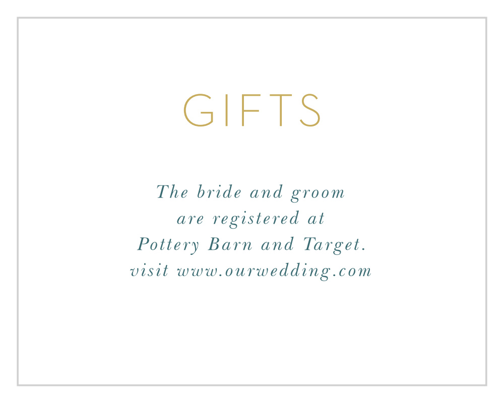 Daisy Daydream Registry Cards