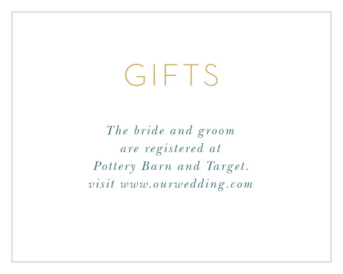 Daisy Daydream Registry Cards