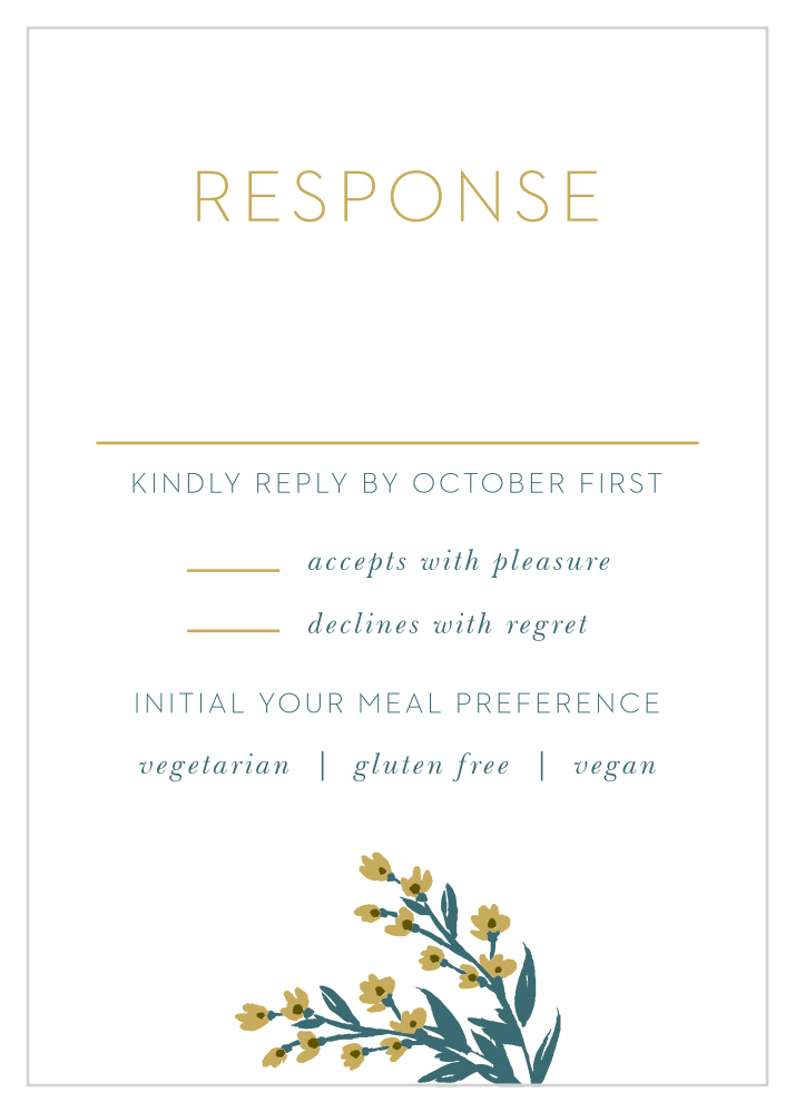 Daisy Daydream Response Cards