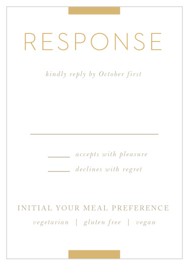 Simply Stated Response Cards