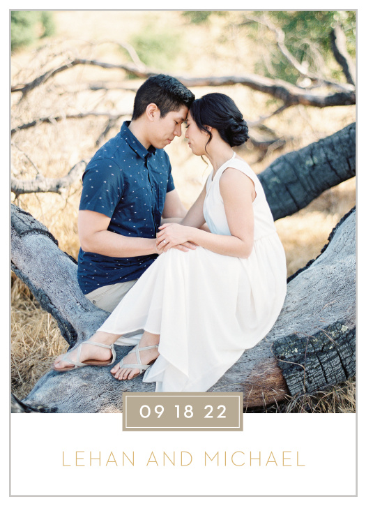 Request the presence of your family and friends to your wedding ceremony with our Simply Stated Wedding Invitations.