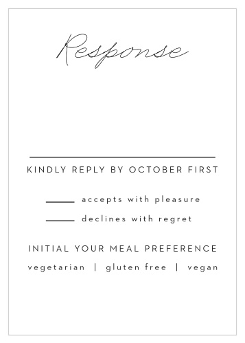 Polarized Allure Response Cards