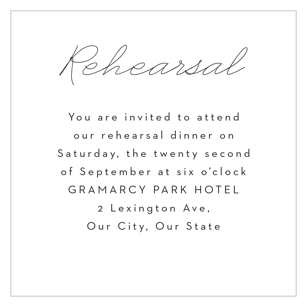 Polarized Allure Rehearsal Cards