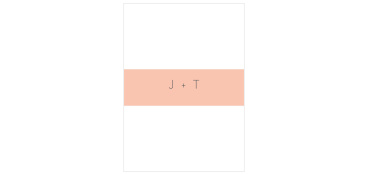 Watercolor Strokes Wedding Belly Bands