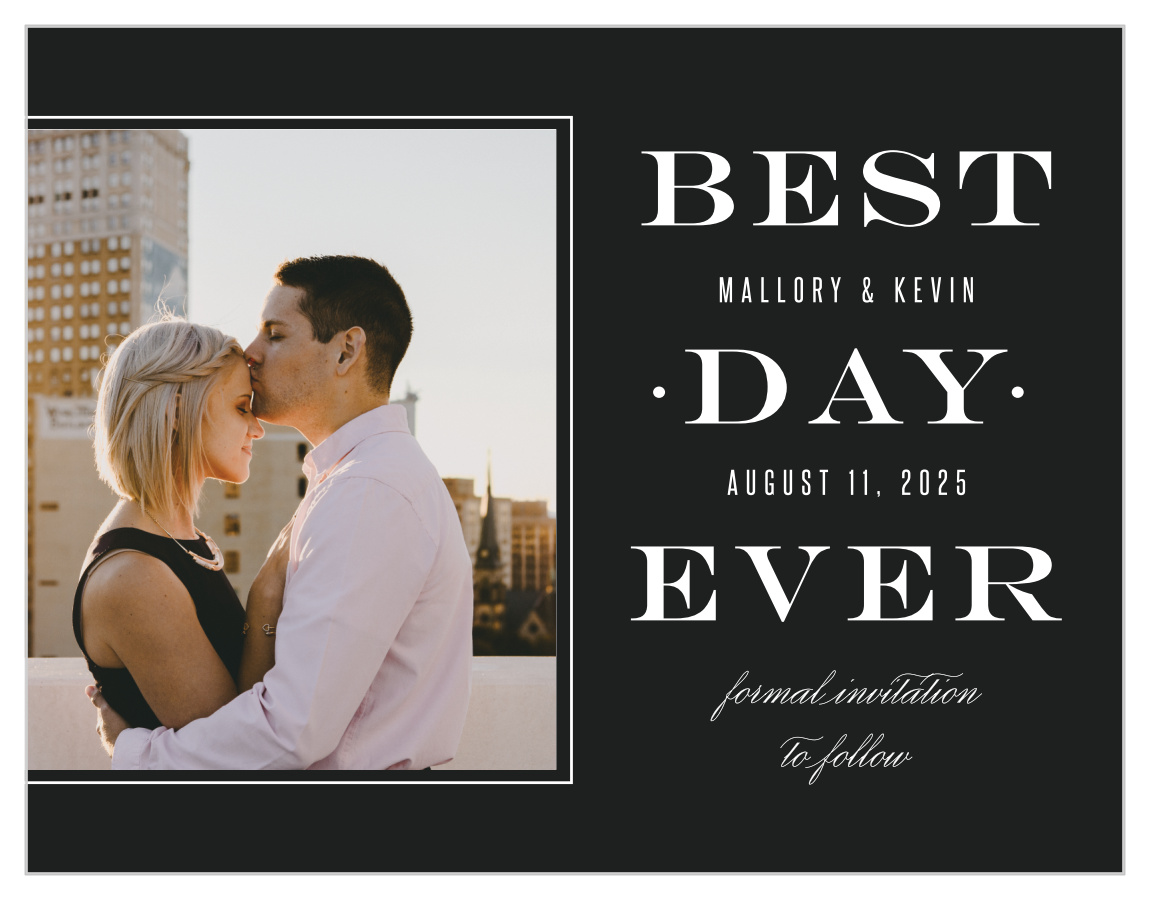 Best Day Ever Save the Date Magnets